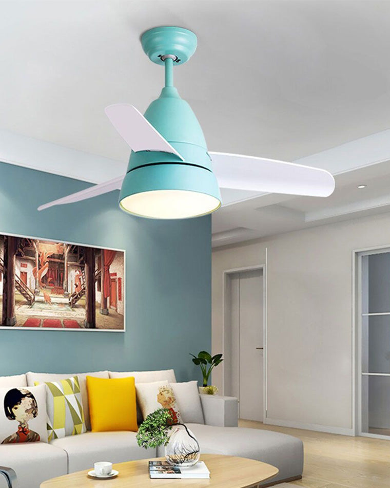 WOMO 3 lames conique lampe de ventilateur de plafond-WM5099