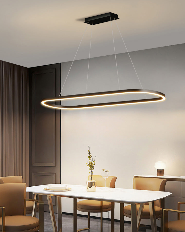 WOMO Lustre Ovale Led Minimaliste-WM2434