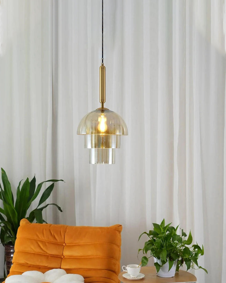 Suspension cloche en verre WOMO-WM2789