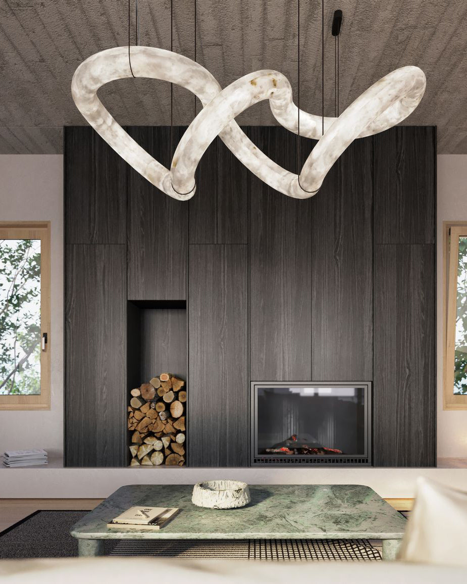 WOMO Large Alabaster Chandelier Design-WM2883