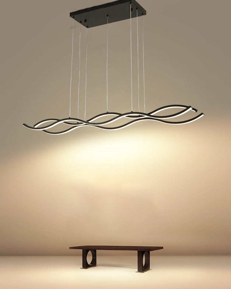 Lustre LED ondulé WOMO-WM2774