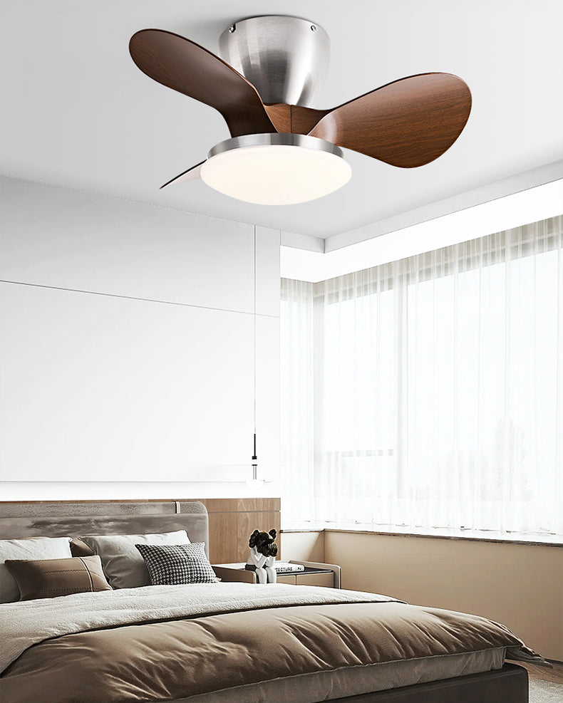 WOMO 24 pouces petite lampe de ventilateur de plafond à profil bas - WM5159