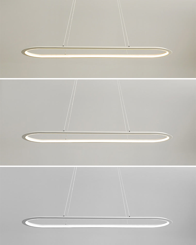 Lustre ovale long WOMO-WM2465