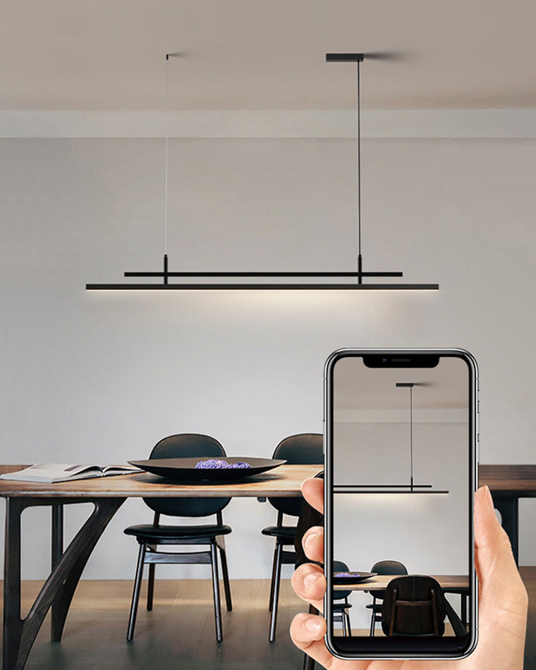 Lustre linéaire en métal WOMO -WM2780