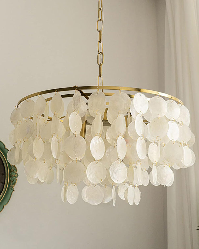 Lustre rond WOMO Capiz-WM2474