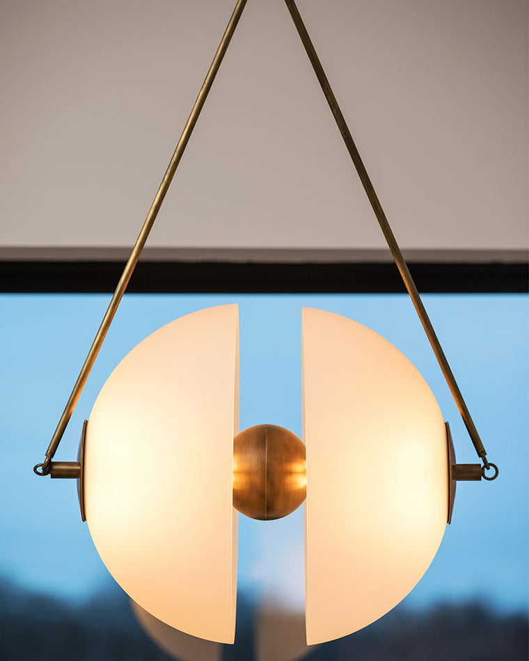 WOMO Suspension Boule Verre Minimaliste-WM2506
