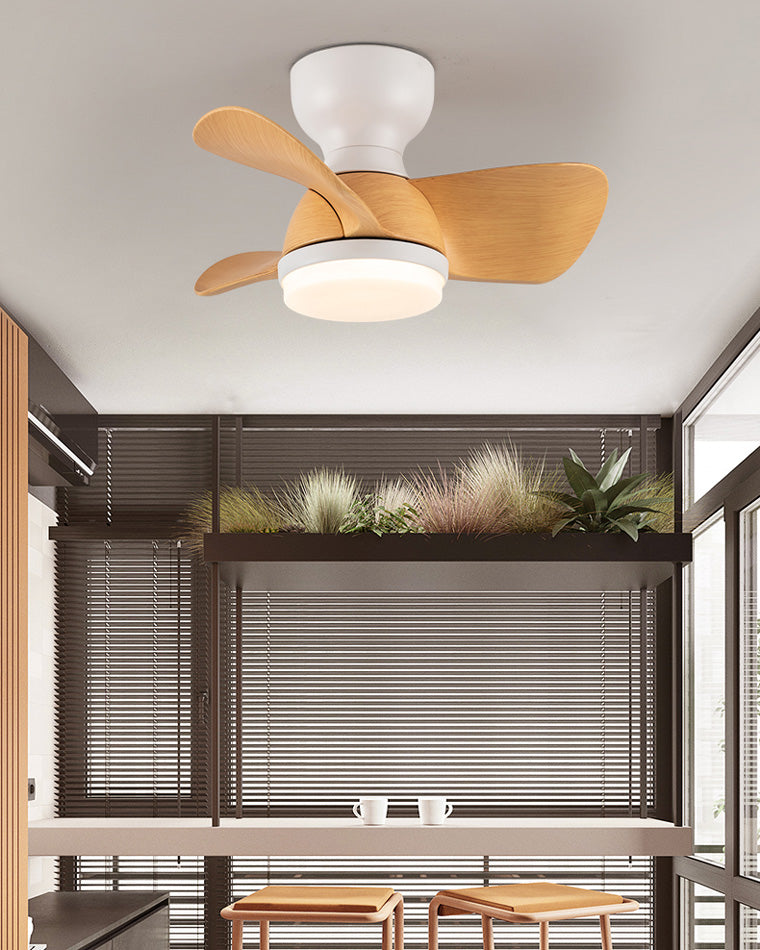 WOMO Petit Ventilateur de plafond Faible Hauteur-WM5114