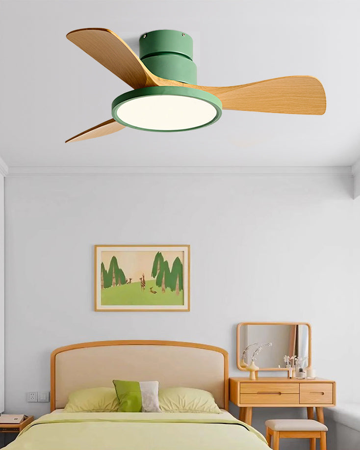WOMO Ventilateur de plafond bas 3 Pales-WM5170