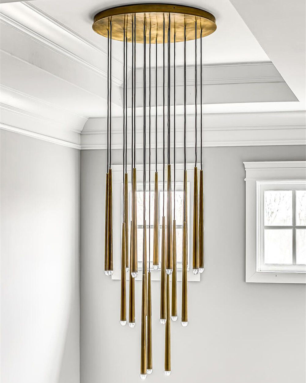 Lustre à tube en cascade WOMO-WM2914
