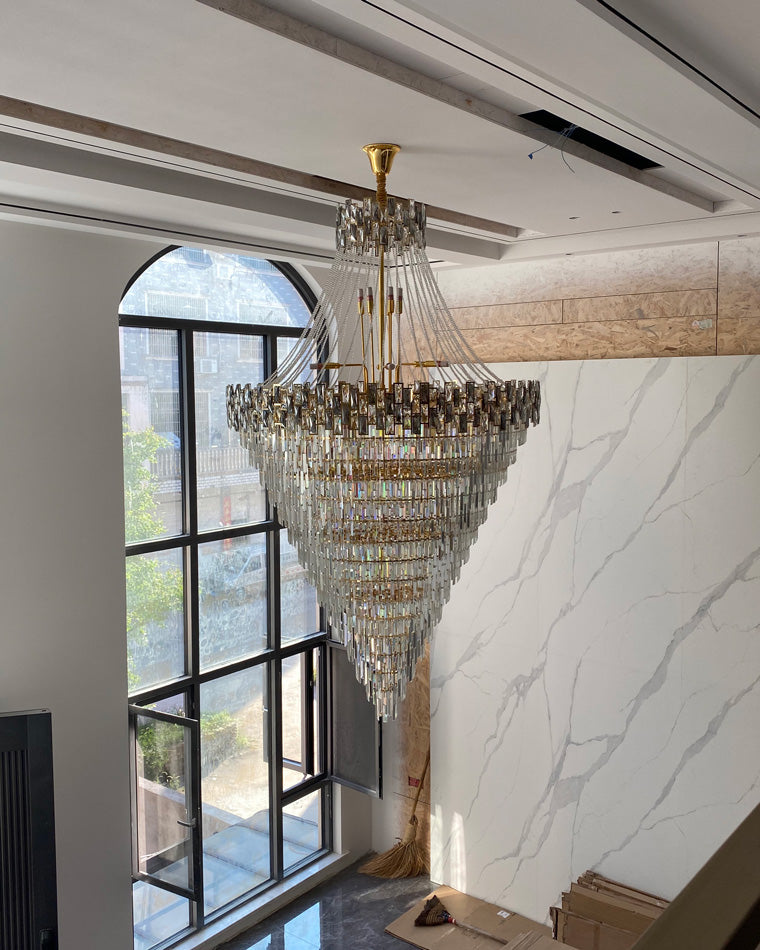 Lustre en cristal massif à plusieurs niveaux WOMO-WM2380