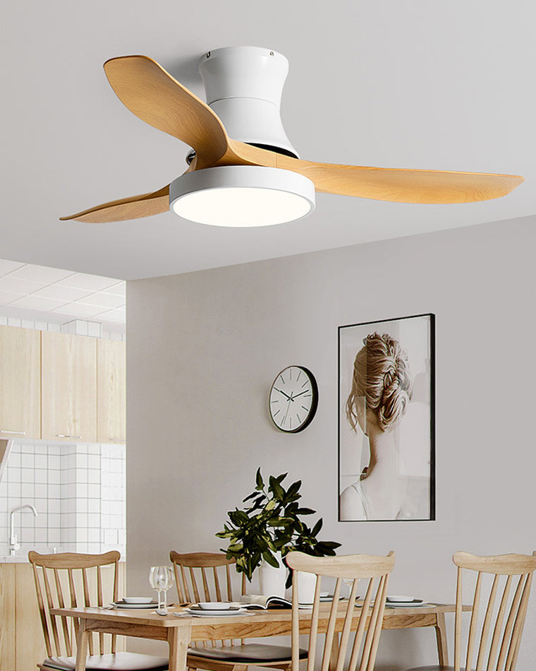 WOMO Ventilateur de plafond bas 3 Pales-WM5128