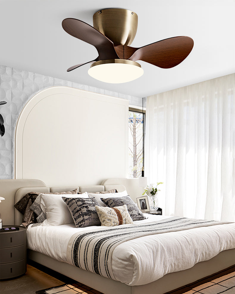WOMO 24 pouces petite lampe de ventilateur de plafond à profil bas - WM5159