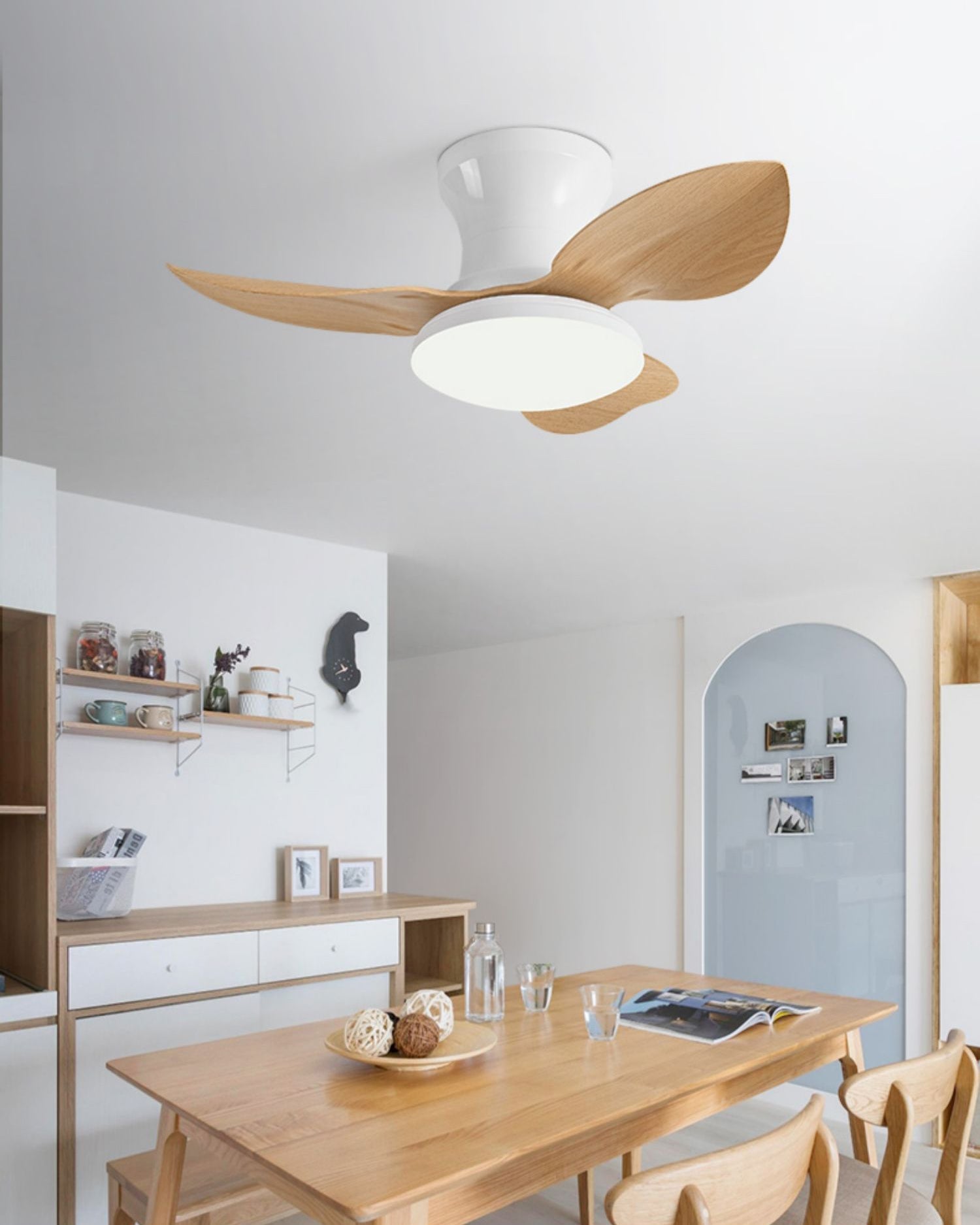 WOMO Petite lampe de ventilateur de plafond - WM5175