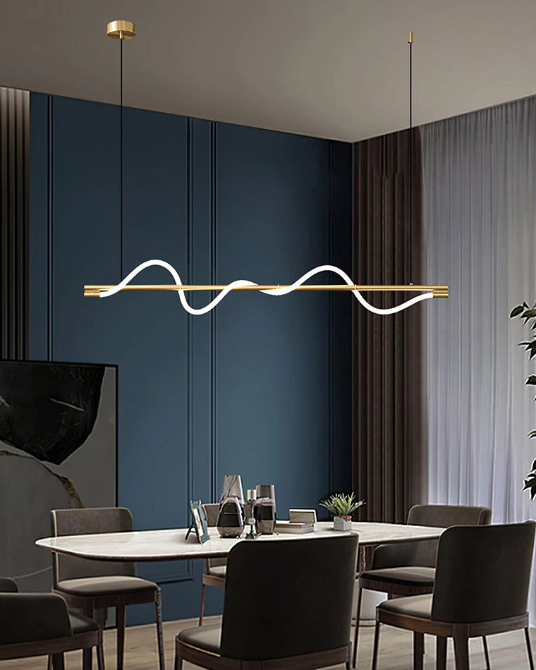 Lustre linéaire WOMO Rope Led-WM2756