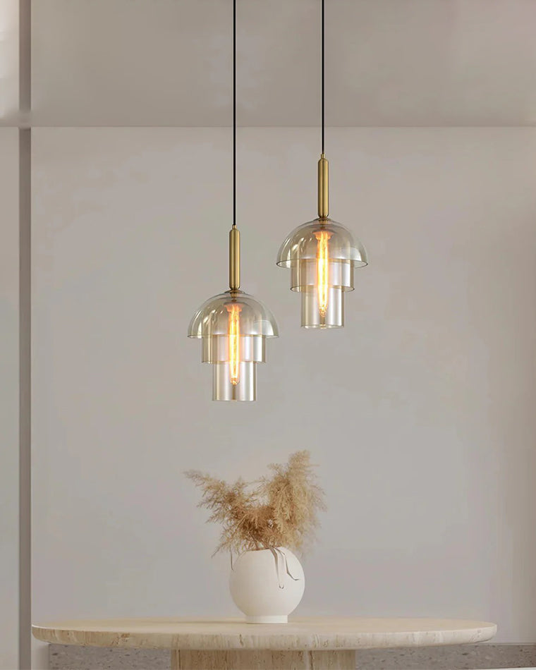 Suspension cloche en verre WOMO-WM2789