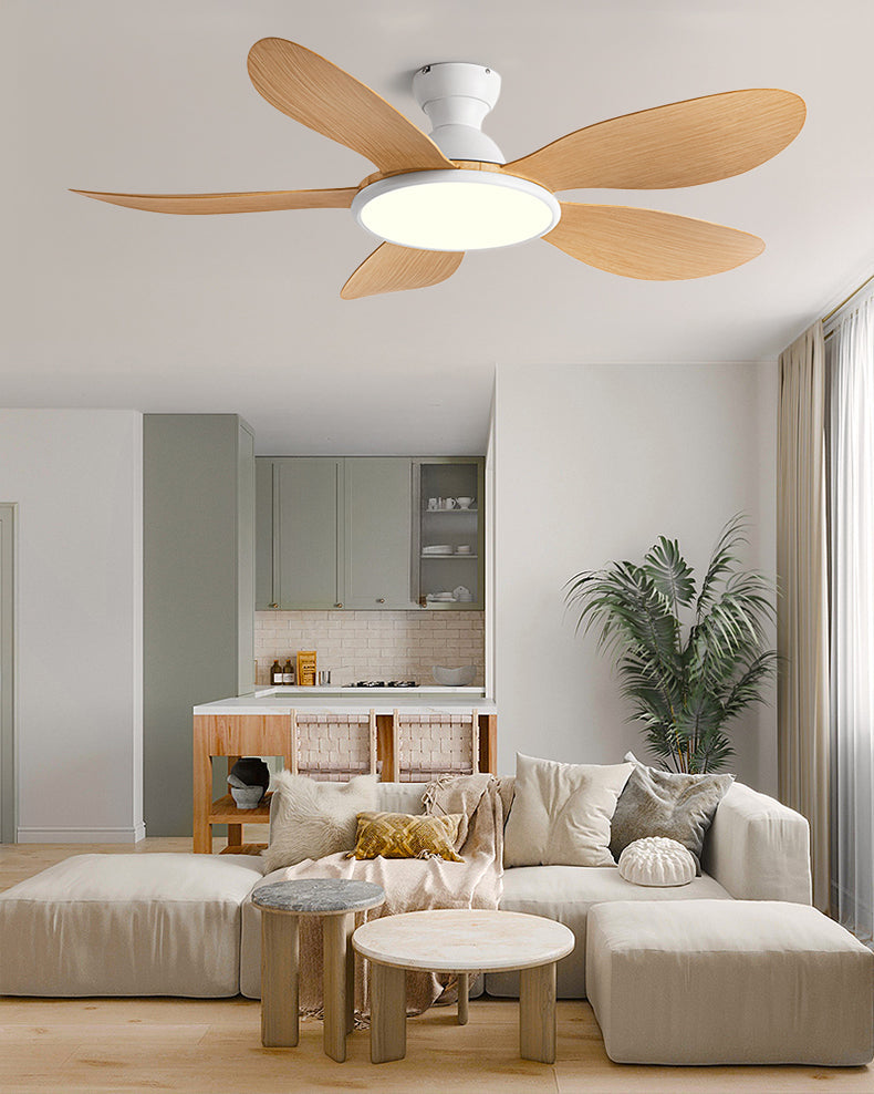 Ventilateur de plafond à profil bas WOMO avec lumière vive  - WM5153