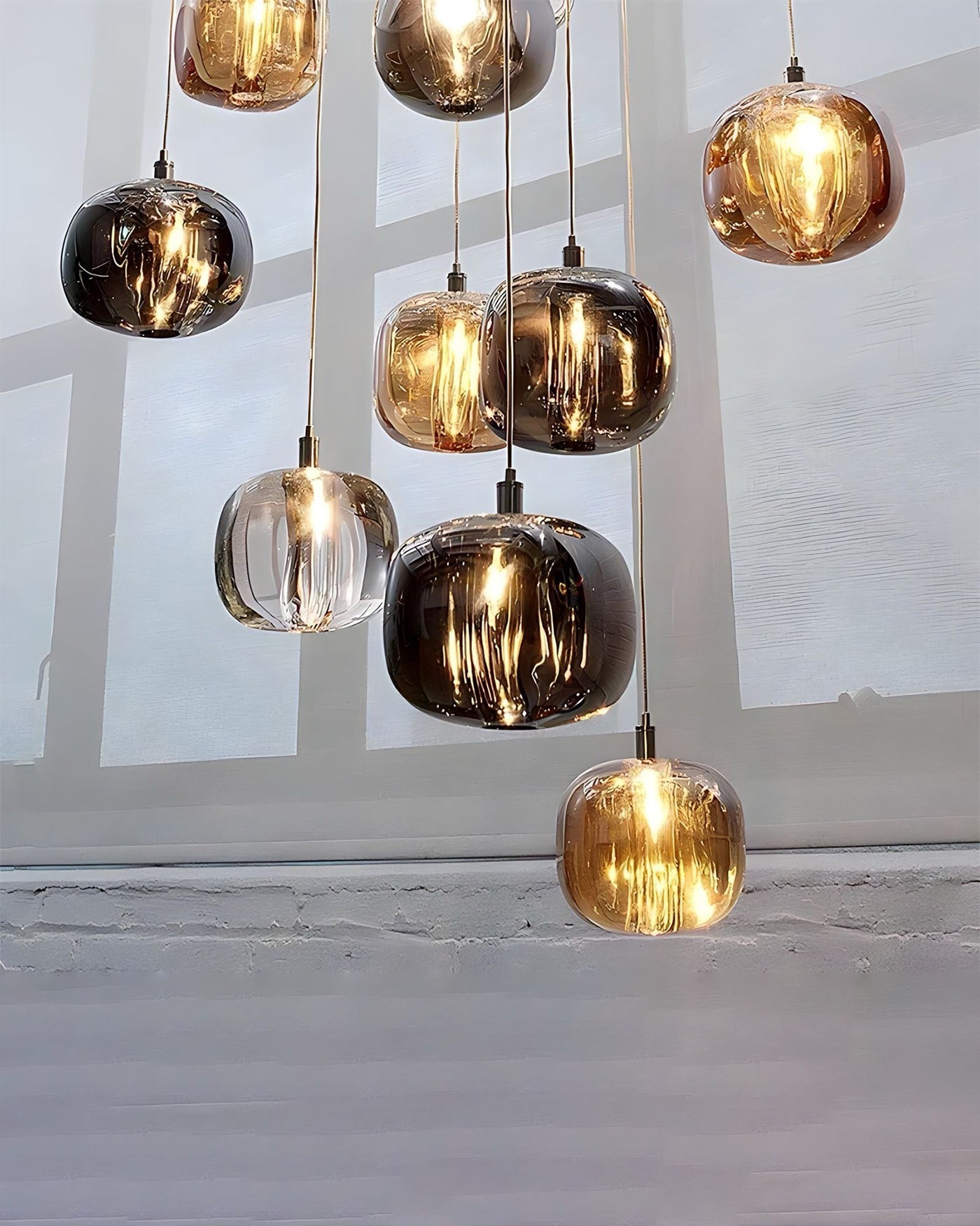 WOMO Lustre Multiple Verre Décorative-WM2111b