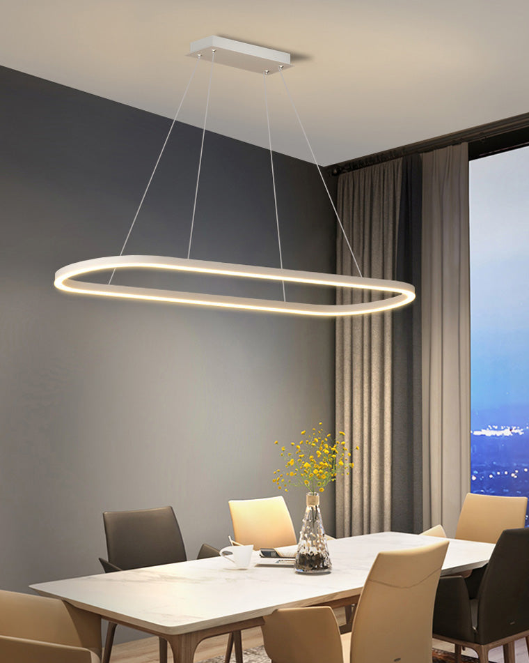 WOMO Lustre Ovale Led Minimaliste-WM2434