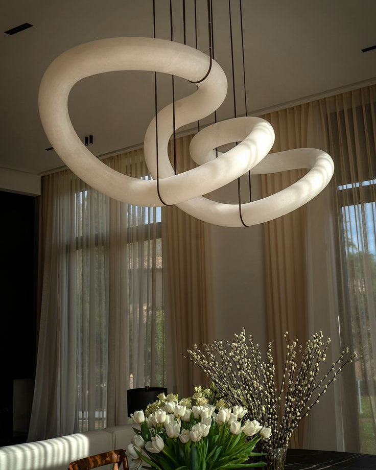 WOMO Large Alabaster Chandelier Design-WM2883