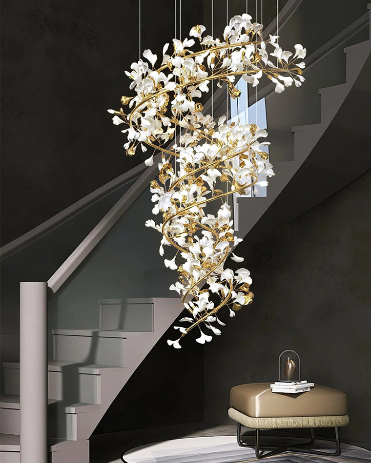 Lustre en spirale WOMO Gingko-WM2423
