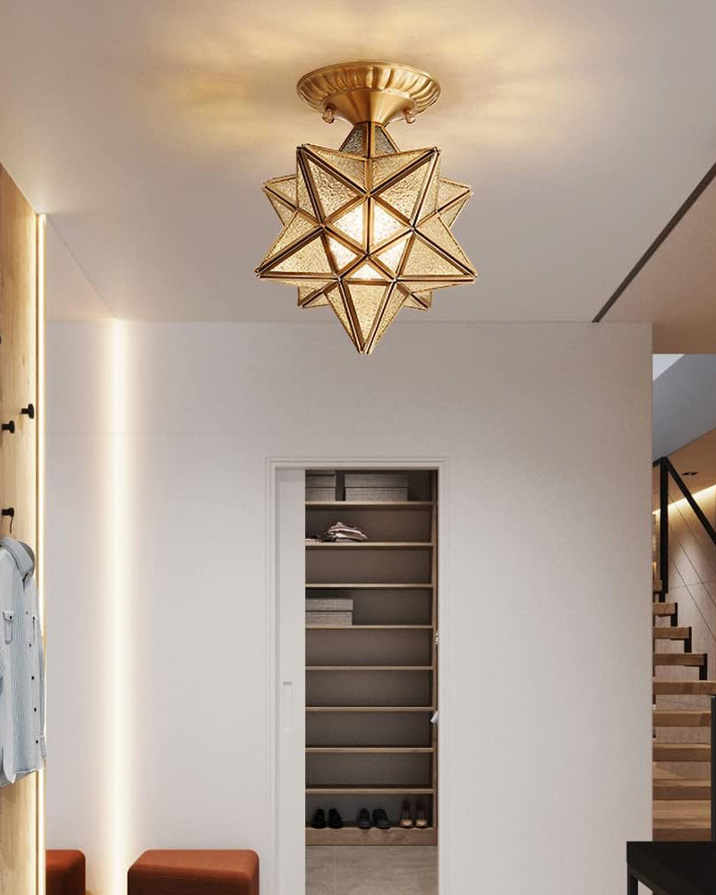 Plafonnier WOMO Moravian Star-WM1116