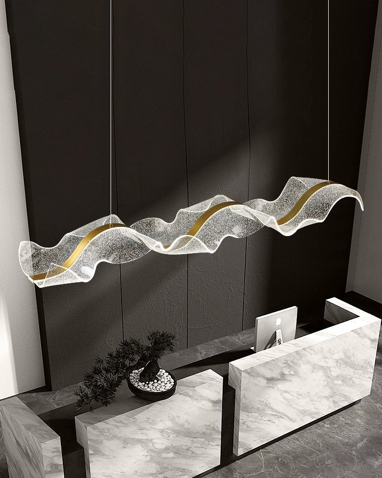 Lustre acrylique WOMO Wave Ribbon-WM2596