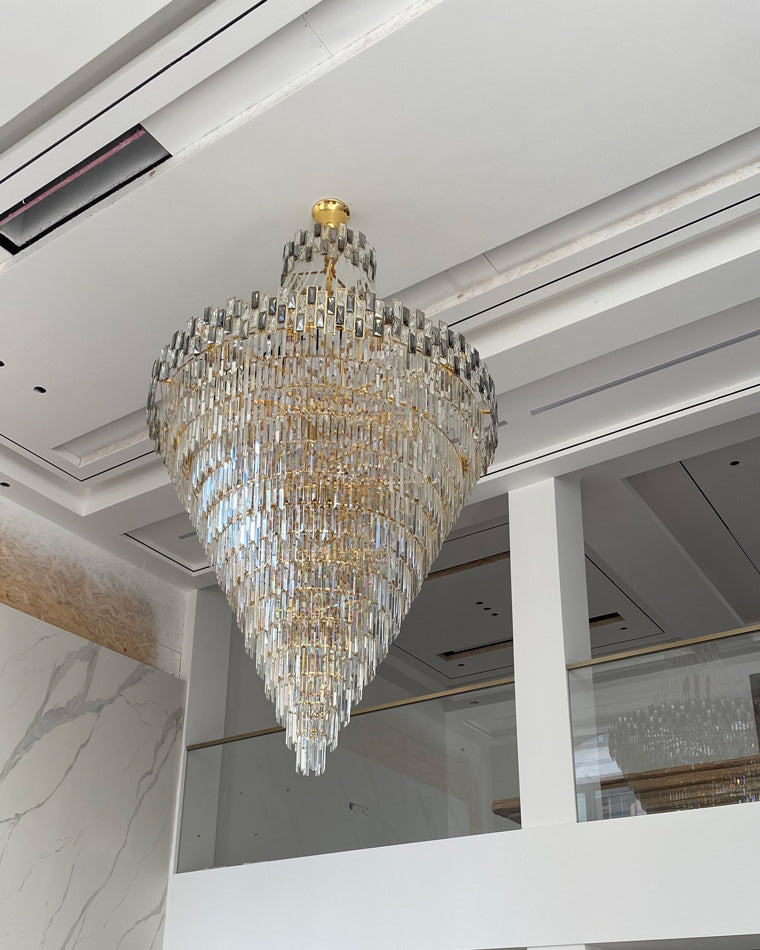Lustre en cristal massif à plusieurs niveaux WOMO-WM2380