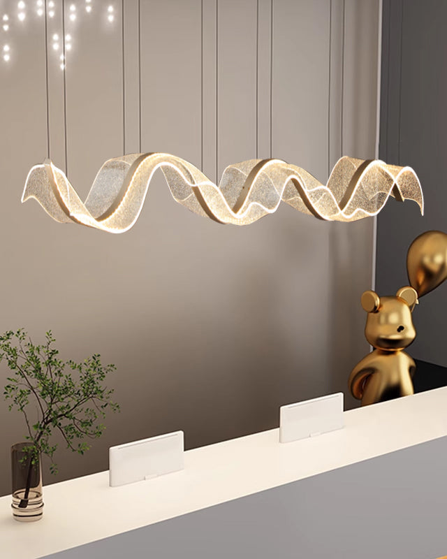 Lustre acrylique WOMO Wave Ribbon-WM2596