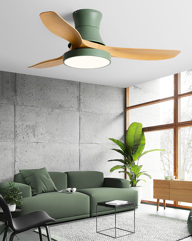 WOMO Ventilateur de plafond bas 3 Pales-WM5128