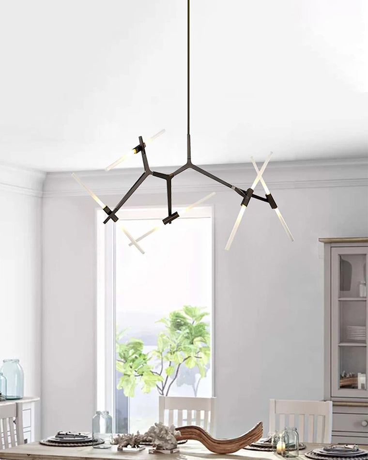 Lustre à branche en or réglable WOMO-WM2511