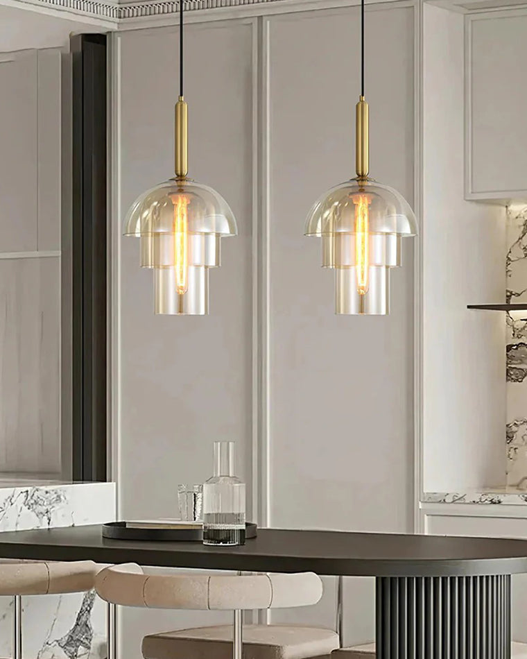 Suspension cloche en verre WOMO-WM2789