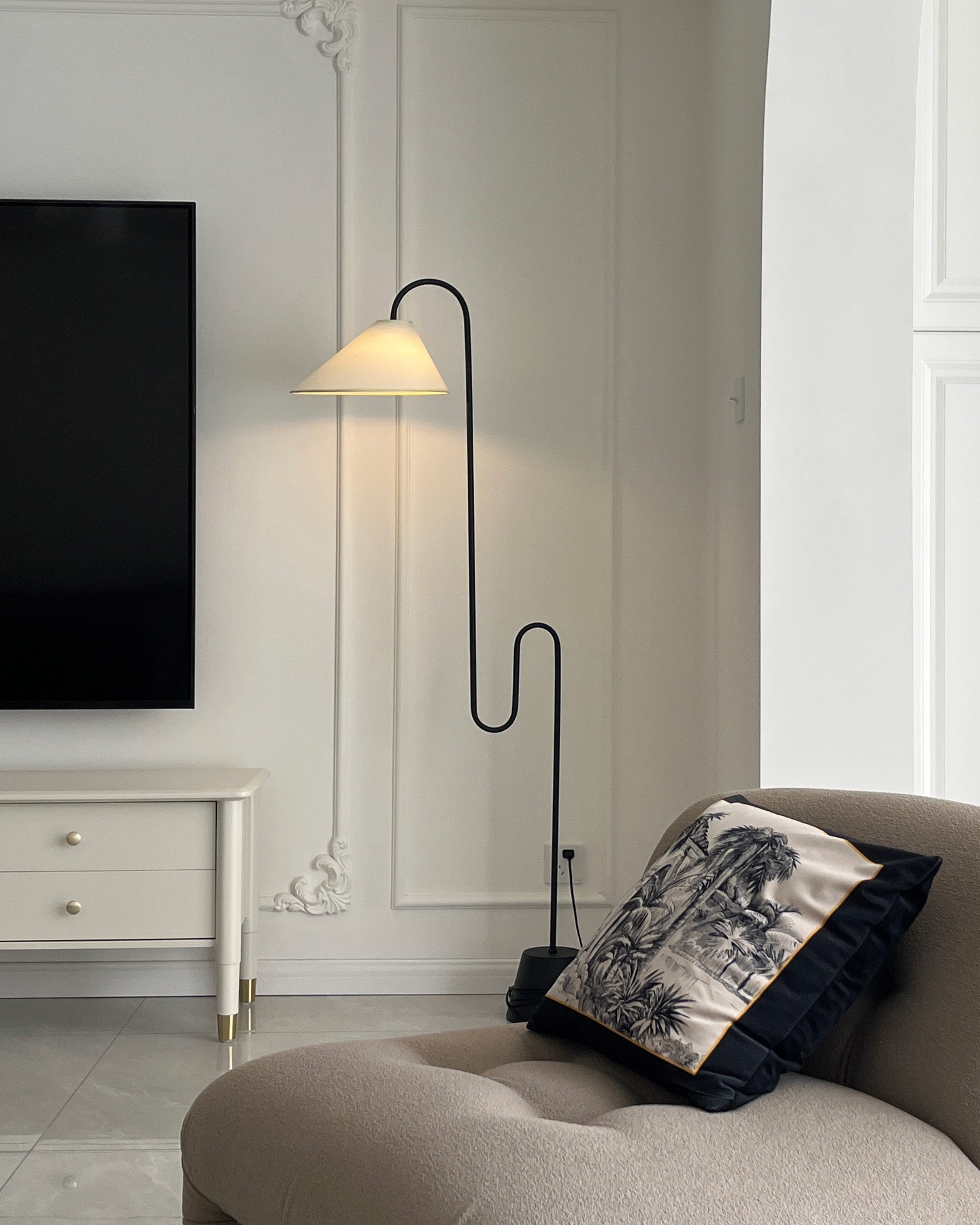 Lampadaire en tissu WOMO-WM7096