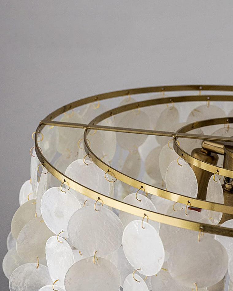 Lustre rond WOMO Capiz-WM2474