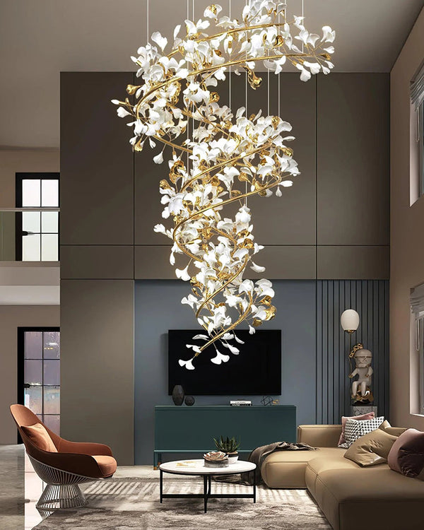 Lustre en spirale WOMO Gingko-WM2423