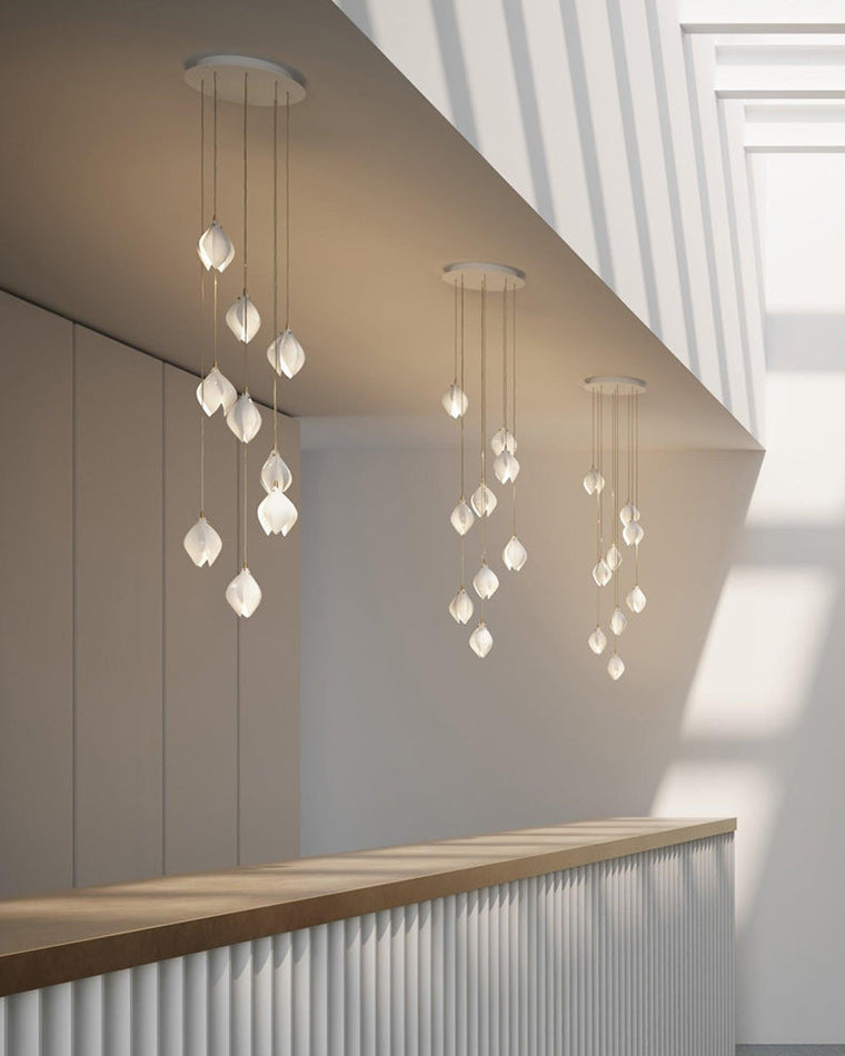 WOMO Lustre Deco Petale de Fleur-WM2106a