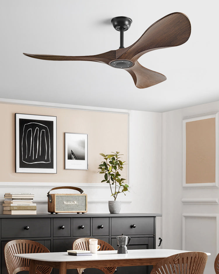 WOMO Ventilateur de plafond 3 Pales 132 cm- WM5160