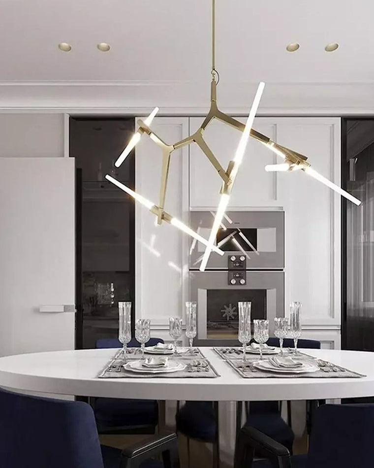 Lustre à branche en or réglable WOMO-WM2511