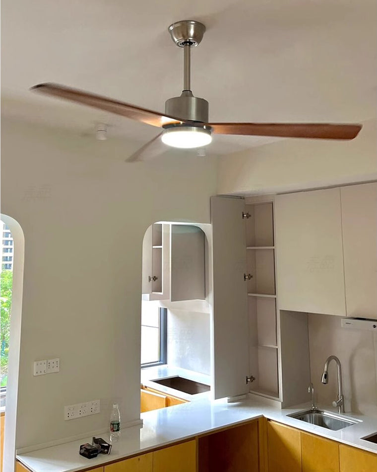 WOMO Ventilateur de plafond 3 Pales Metal-WM5117