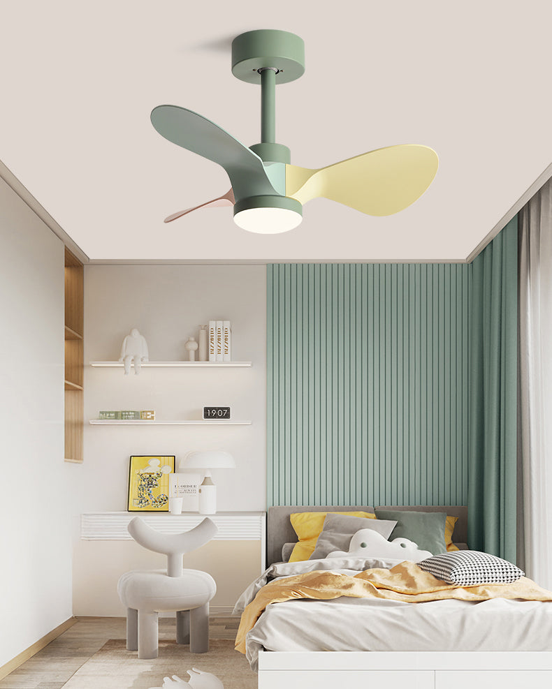 WOMO 24 pouces petite lampe de ventilateur de plafond- WM5172