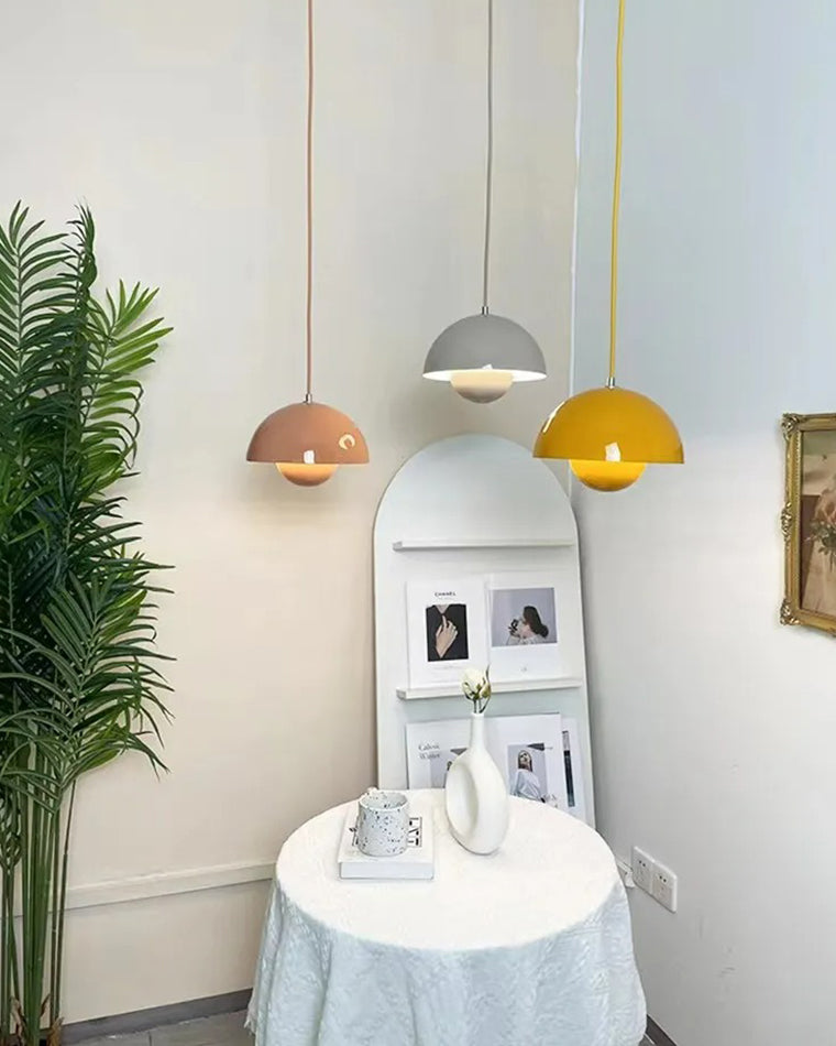 WOMO Suspension Dôme Metal Multicolore-WM2498