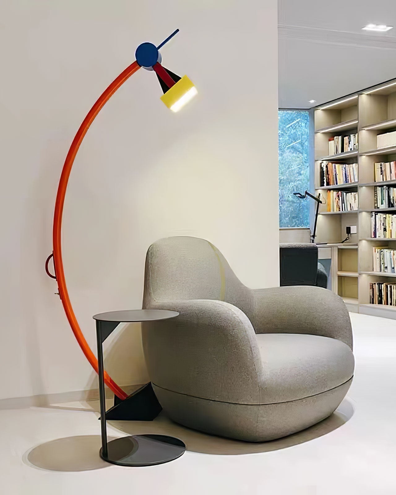 WOMO Lampe sur Pied Arc Multicolore - WM7104