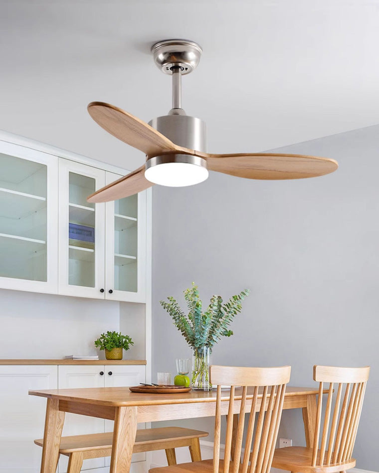 Lampe de ventilateur de plafond moderne WOMO Mid Century-WM5043
