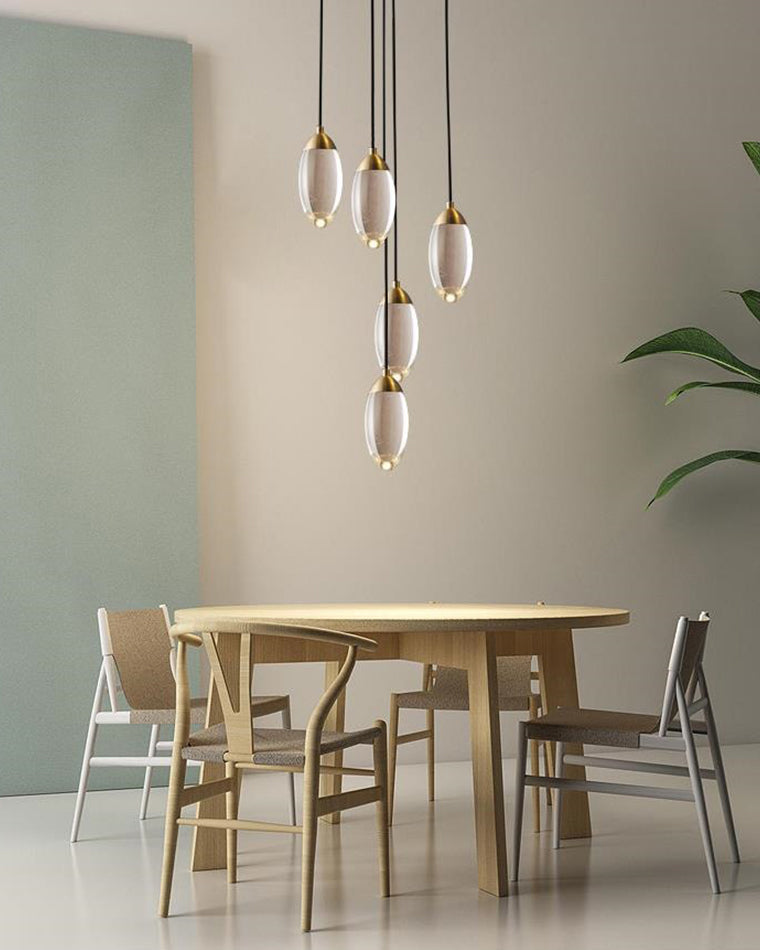 Suspension WOMO Crystal Raindrop-WM2732