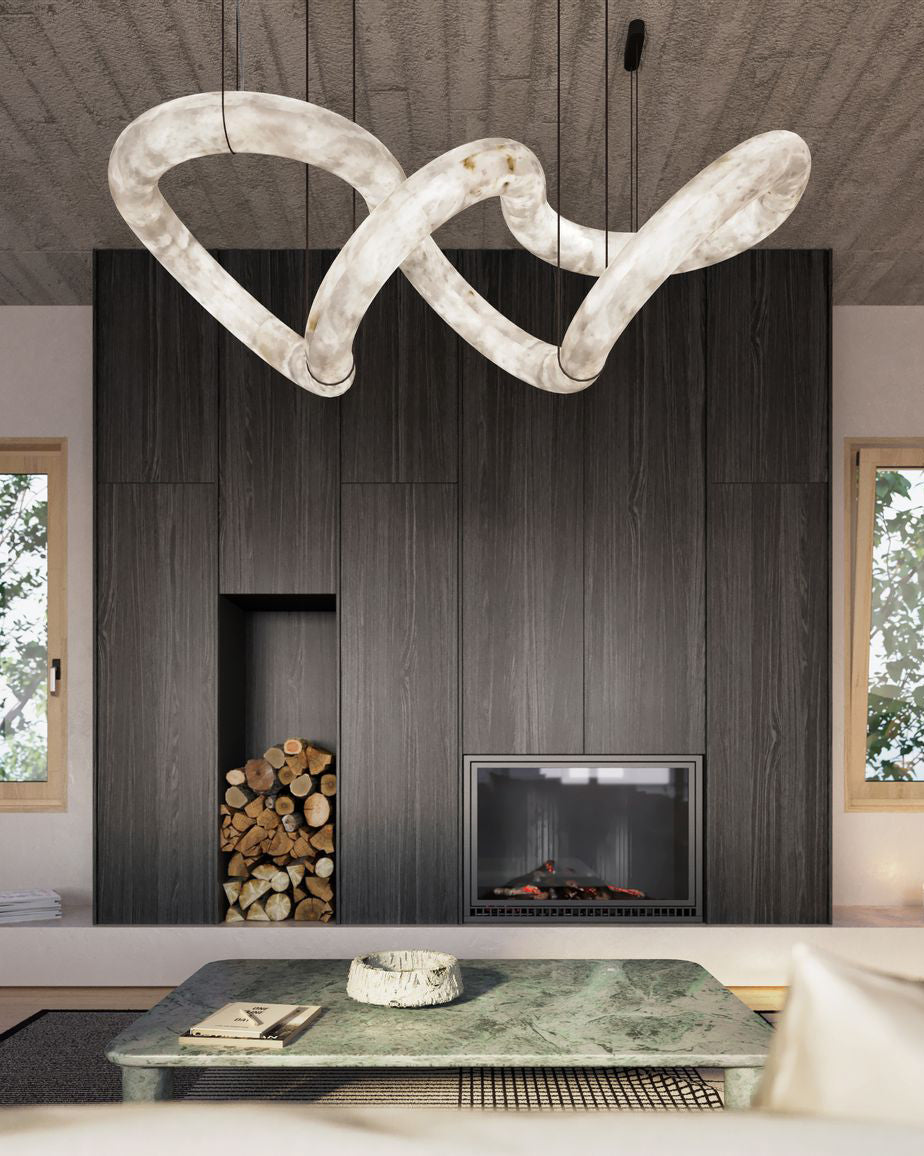 WOMO Large Alabaster Chandelier Design-WM2883