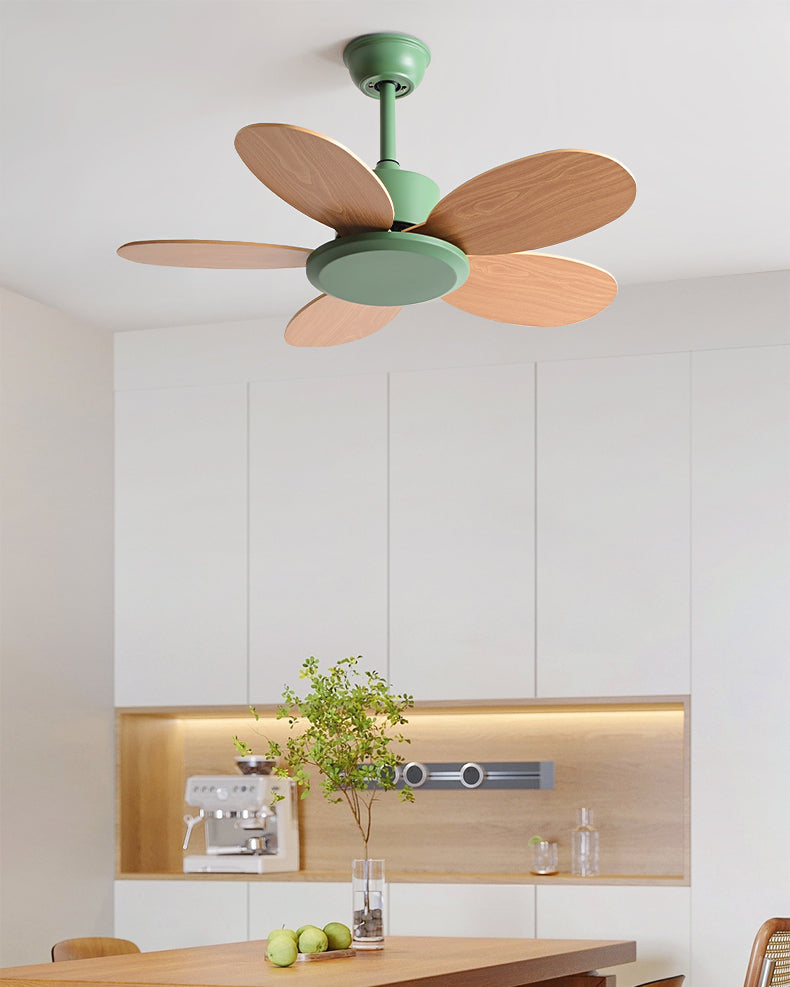 Ventilateur de plafond en bois pour enfants WOMO 36 pouces - WM5152