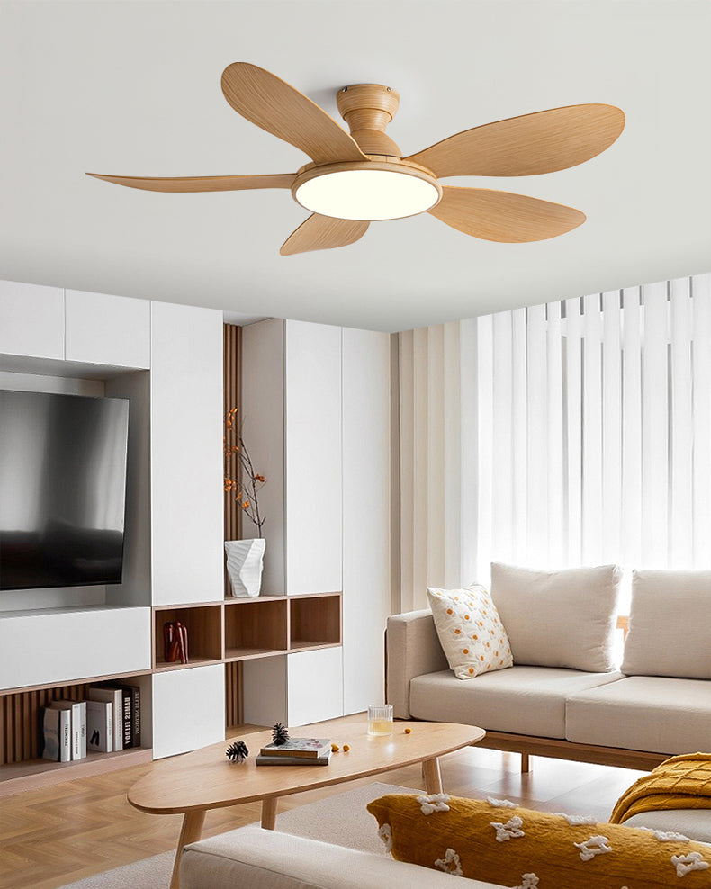 Ventilateur de plafond à profil bas WOMO avec lumière vive  - WM5153