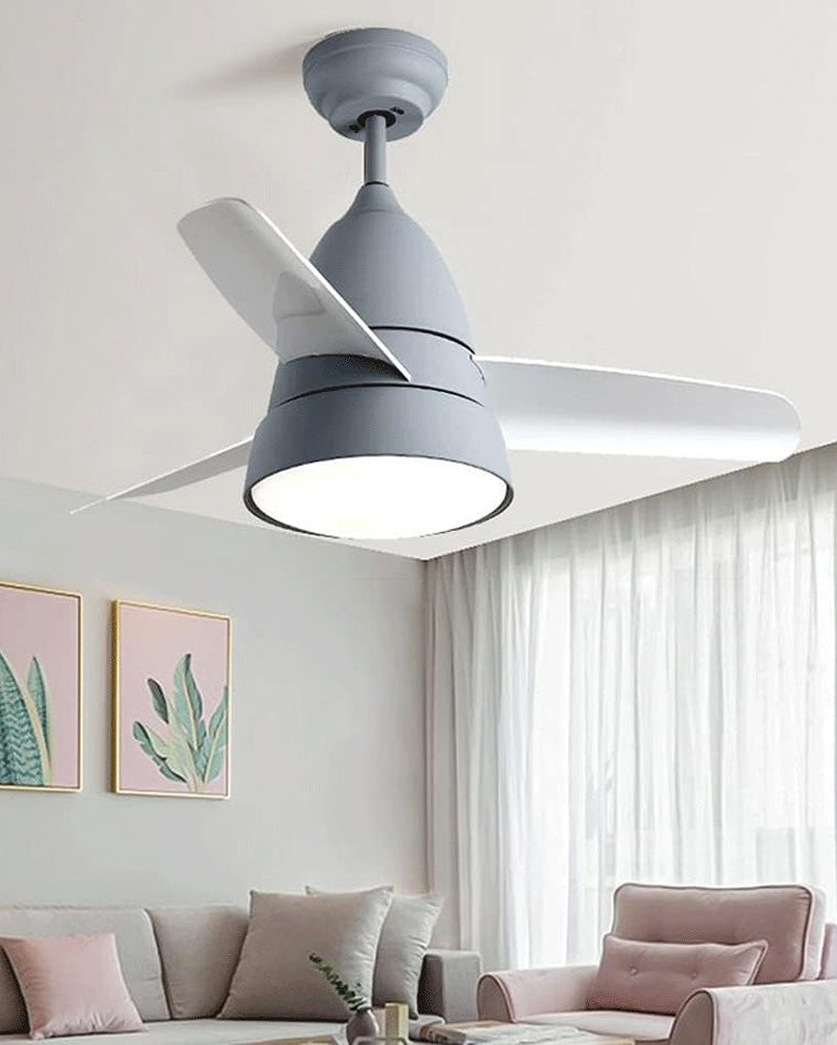 WOMO 3 lames conique lampe de ventilateur de plafond-WM5099
