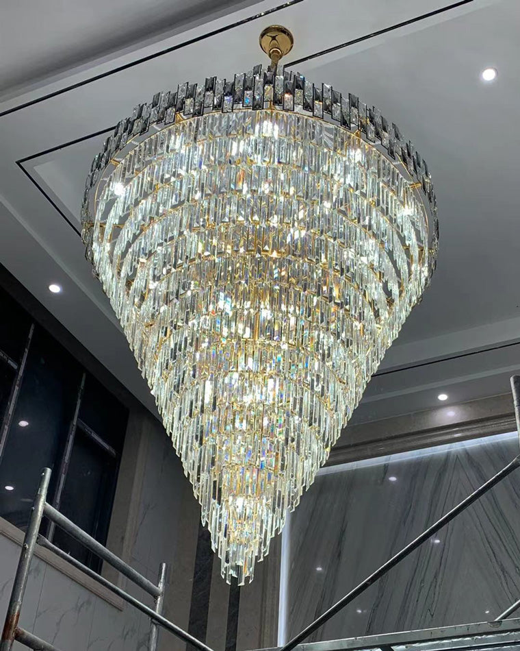 Lustre en cristal massif à plusieurs niveaux WOMO-WM2380