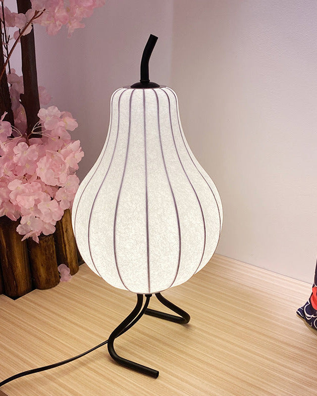 WOMO Lampe sur Pied Lanterne Poire en Soie - WM7126