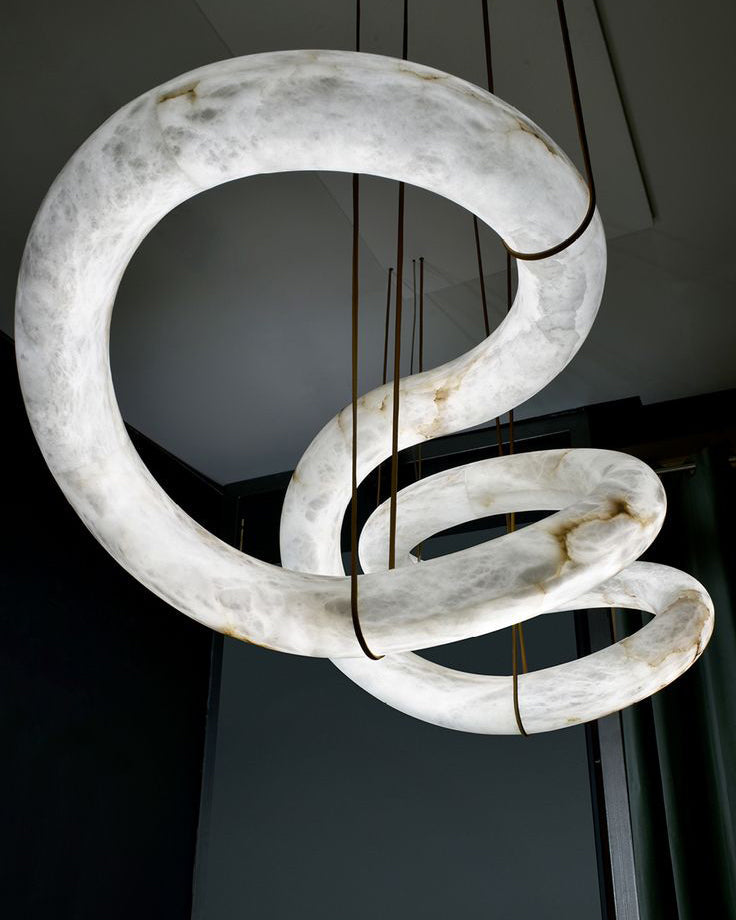 WOMO Large Alabaster Chandelier Design-WM2883